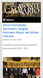 Mobile Screenshot of hermandadcalvario.es